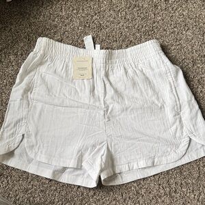 Fabletics White Cotton Shorts